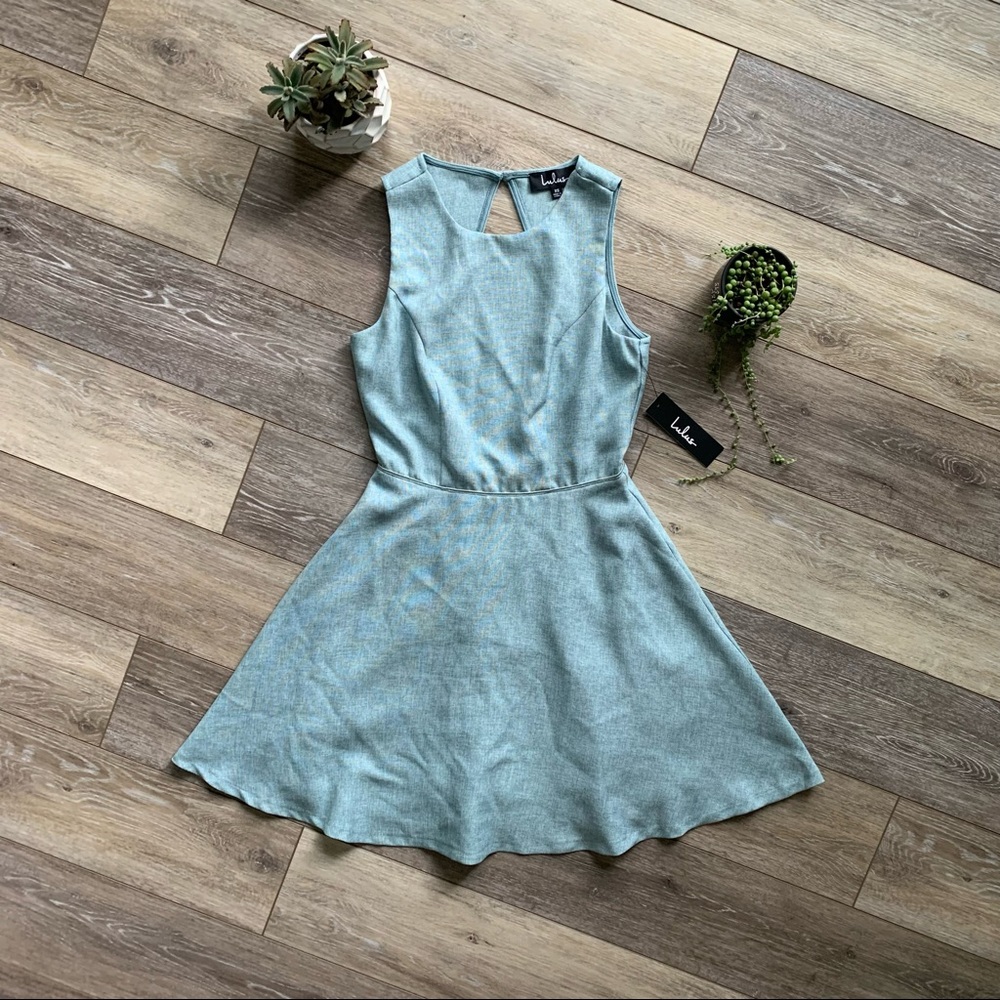 Lulus Open Back A-Line Mini Dress (XS)